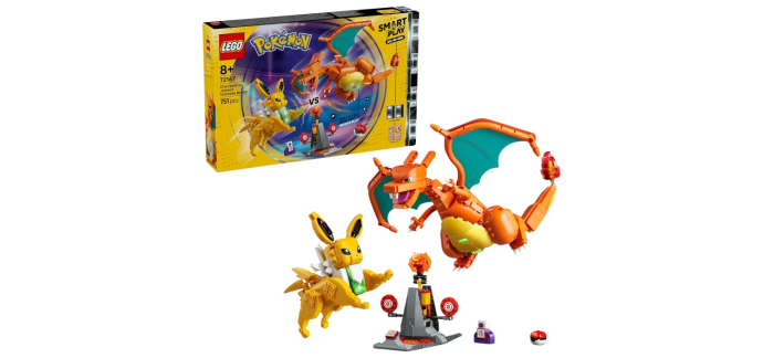 E.Leclerc: LEGO 72167 Pokémon Dracaufeu vs Voltali à 109,99€ (au lieu de 119,99€)