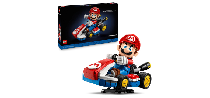 Amazon: LEGO® Super Mario™ Mario Kart™ – Mario et kart standard (72037) à 107,99€