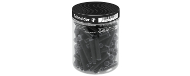 Amazon: Lot de 100 cartouches d'encre noire Schneider - standard pour stylo plume à 5,84€ (au lieu de 8,98€)