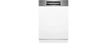 Amazon: Lave-vaisselle Bosch SMI2HTS02E Série 2 - 60 cm, Encastrable, Bandeau acier brossé à 399€