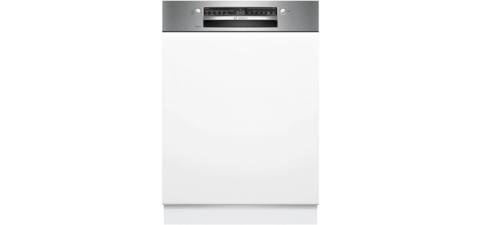 Amazon: Lave-vaisselle Bosch SMI2HTS02E Série 2 - 60 cm, Encastrable, Bandeau acier brossé à 399€