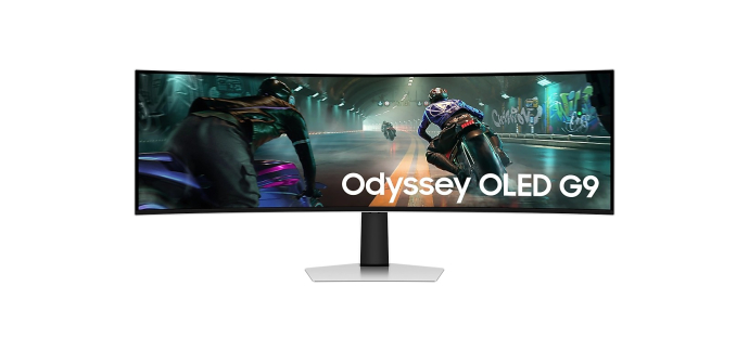 Samsung: Ecran PC 49" Odyssey OLED G9 G91SD Dual QHD 144Hz à 647,10€ (au lieu de 899€)