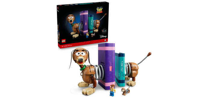 Amazon: LEGO® Disney Serre-Livres Zigzag de Toy Story (43301) à 99,19€ (au lieu de 123,03€)