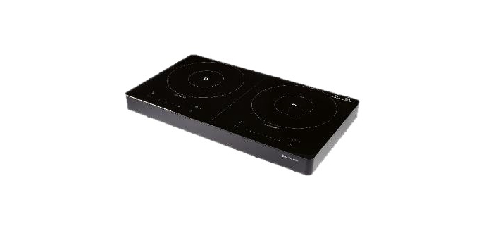 LIDL: SILVERCREST Plaque de cuisson à double induction 3500 W - 2 zones à 59€ (au lieu de 69€)