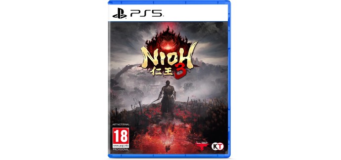 Amazon: Nioh 3 sur PS5 à 37,99€ (au lieu de 46,01€)