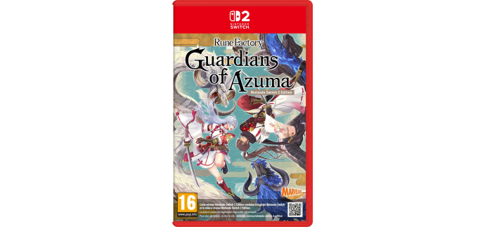 Amazon: Rune Factory Guardians of Azuma sur Nintendo Switch 2 à 46,60€ (au lieu de 52,10€)