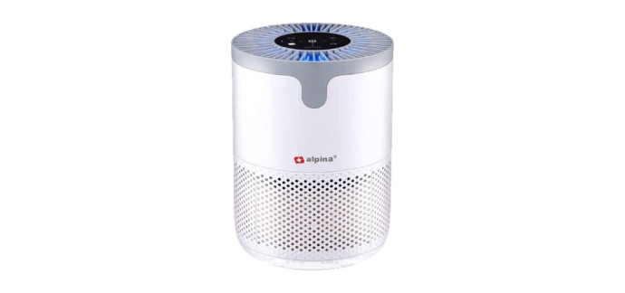 JoyBuy: Alpina Purificateur d'air 230 V 12 W 60 m³/h à 29,46€ (au lieu de 57,99€)