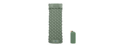 JoyBuy: VXOYO Tapis de couchage camping - 192×58 cm, gonflable, oreiller intégré à 24,98€