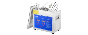 Amazon: Nettoyeur à ultrasons professionnel Vevor - 2,85 L à 41,59€ (au lieu de 56,20€)