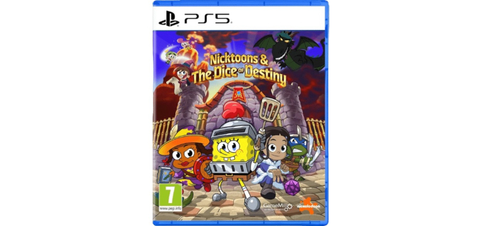Amazon: Nicktoons and The Dice of Destiny (PS5) à 19,99€ (au lieu de 24,99€)