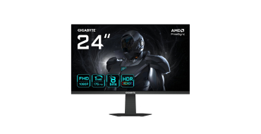 Amazon: Ecran PC 24" Gigabyte GS24F14A - FHD, 175Hz, 1ms, 400 CD/m², FreeSync à 79,95€ (au lieu de 112€)
