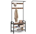 Amazon: Porte-manteau Vasagle 4-en-1 avec étagère à chaussures à 43,49€ (au lieu de 57,99€)