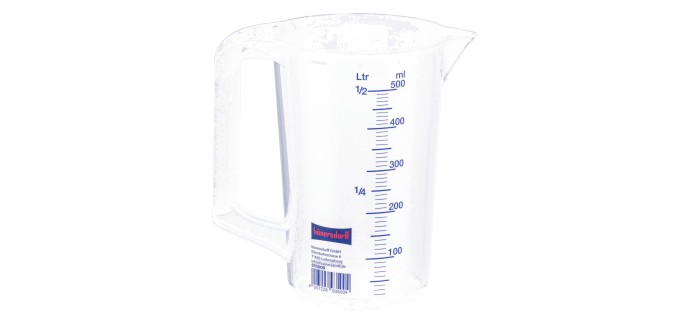 Amazon: Verre doseur hünersdorff - 0.5L, polypropylène (PP), incassable et lavable au lave-vaisselle à 5,73€
