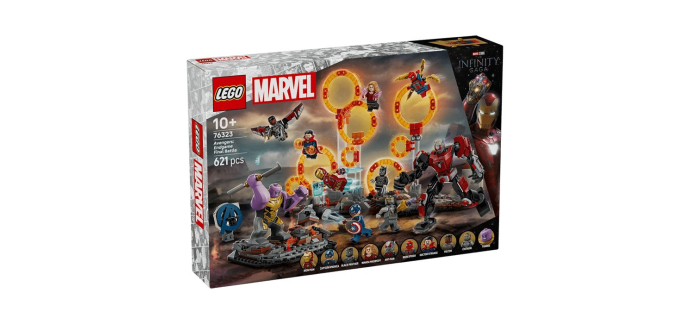 Amazon: Lego Avengers Endgame Combat Final 76323 (Jouet) à 59,99€ (au lieu de 99,99€)