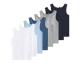 LIDL: LUPILU Maillots de corps enfants lot de 8 - coton, tailles 98/104 à 134/140 à 12,99€