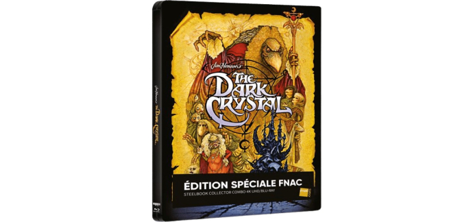 Amazon: The Dark Crystal 4K Steelbook Collector (4K) à 28,41€ (au lieu de 44,99€)