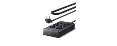 Amazon: Multiprise Ugreen 6 prises AC + 4 USB 20W à 25,70€ (au lieu de 27,06€)