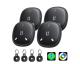 Amazon: Lot de 4 traceurs Bluetooth UGREEN FineTrack Mini Duo 2 - iOS Find My, Android Find Hub, 110 dB, IP6