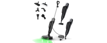 JoyBuy: Balai vapeur Lubluelu JJ-SC-053A détachable à main à 64,99€ (au lieu de 199,99€)