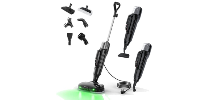 JoyBuy: Balai vapeur Lubluelu JJ-SC-053A détachable à main à 64,99€ (au lieu de 199,99€)