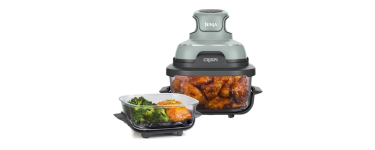 Cdiscount: Friteuse sans huile portable Ninja Crispi FN101EUSG - 1700W à 79€ (au lieu de 112,99€)