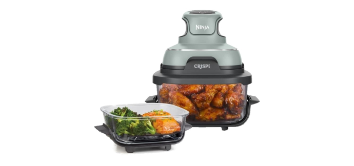 Cdiscount: Friteuse sans huile portable Ninja Crispi FN101EUSG - 1700W à 79€ (au lieu de 112,99€)