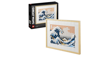 Amazon: LEGO® Art Hokusai – La Grande vague (31208) à 99,99€ (au lieu de 122,39€)