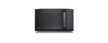 Amazon: Micro-ondes Toshiba MW3-EM23PE(BK) - 23L, 800W, 11 niveaux à 88,49€ (au lieu de 99,99€)