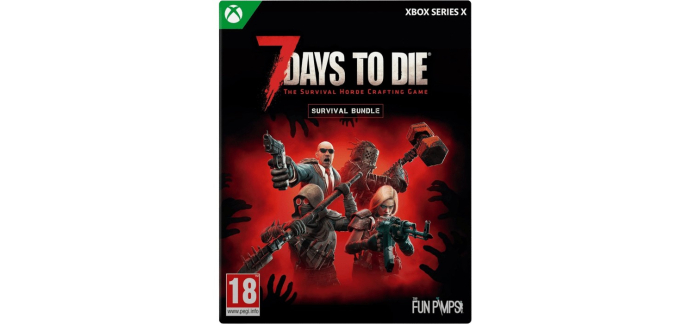 Amazon: 7 Days to Die Bundle Edition (Xbox Series) à 38,33€ (au lieu de 44,99€)