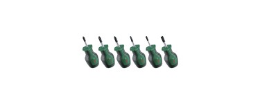 Amazon: Set de 6 tournevis Bosch extra-courts à 10,40€ (au lieu de 14,37€)