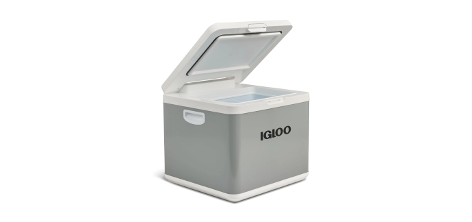 Amazon: Glacière à compresseur hybride Igloo IH45 - Réfrigérateur/Congélateur, 43L, 12V/230V à 107,30€