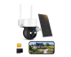 Amazon: Caméra de sécurité extérieure Surfola 4G - Solaire, vision nocturne, HD 2,5K à 29,99€