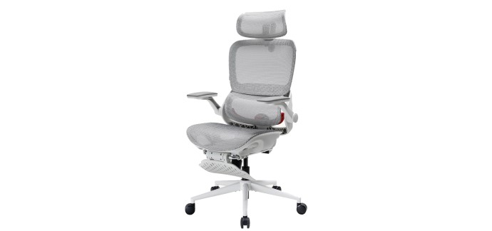 Amazon: Chaise Bureau Sihoo B100 Pro - Support Dorsal Double Adaptatif à 189,99€ (au lieu de 219,99€)