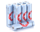 Amazon: Lot de 8 Piles Rechargeables AA Photoolex - 3000mWh avec boîte de stockage à 14,22€