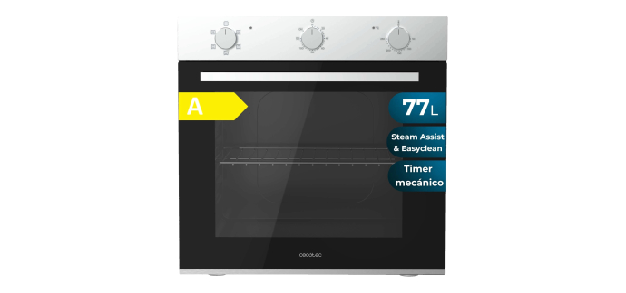 Amazon: Four encastrable Cecotec Bolero Hexa C126001 Line Time - 77 L à 169€ (au lieu de 341,50€)