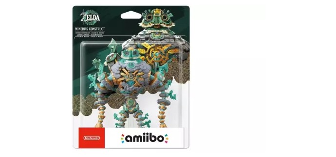 Boulanger: Amiibo Construct Mineru Zelda Tears of the Kingdom (Switch) à 28,99€ (au lieu de 29,99€)