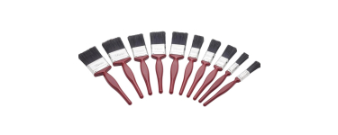 Amazon: Lot de 10 pinceaux Fit For The Job - bois et placo à 5,84€ (au lieu de 13,27€)