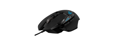 Amazon: Souris filaire Logitech G 502 - Capteur optique Hero 25K à 29,74€ (au lieu de 39,90€)