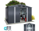 Cdiscount: GARDEBRUK Abri de jardin métal XXL 5m² - 260x205x180cm, porte coulissante à 269,99€