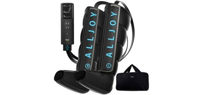 Cdiscount: Masseur de jambes ALLJOY - compression, 6 modes à 147,99€ (au lieu de 223,99€)