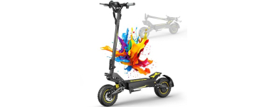 Cdiscount: OOTD T10 - Trottinette électrique pliable - Moteur 900 W, batterie 48 V 13,5 Ah, autonomie 60 km à 3