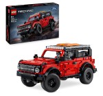 Amazon: LEGO® Technic SUV Ford Bronco 4x4 (42213) à 37,59€ (au lieu de 45,32€)