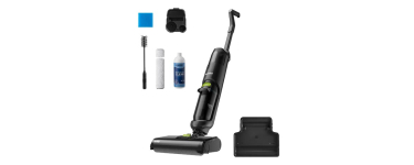 JoyBuy: Eureka NEW400 - Aspirateur laveur sans fil eau et poussière, autonettoyant à 129,98€