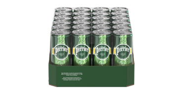 Amazon: Perrier Eau Minérale Naturelle Gazeuse - 24x33cl à 12,56€