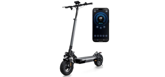 Cdiscount: Trottinette électrique AGILERIDE AS-P1 - 10", 1000W, 35-45km d'autonomie à 329,99€