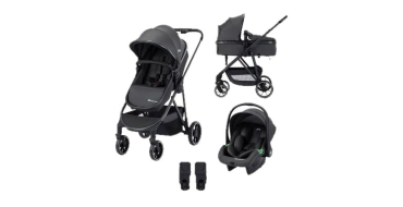 Cdiscount: BEBECONFORT BRUME Poussette 3 en 1 - Assise transformable en nacelle + siège auto i-Size à 169,99€