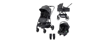 Cdiscount: BEBECONFORT BRUME Poussette 3 en 1 - Assise transformable en nacelle + siège auto i-Size à 169,99€