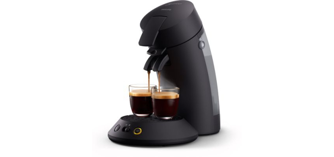 Cdiscount: Cafetière à dosette PHILIPS SENSEO CSA210/61 Original Plus - Noir intense à 59,99€