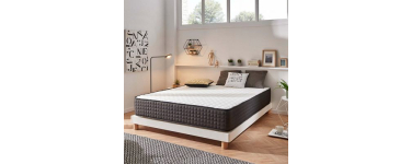 Cdiscount: Matelas Titanium 160x200 cm - 30 cm, mousse mémoire de forme HR, hypoallergénique à 189,29€