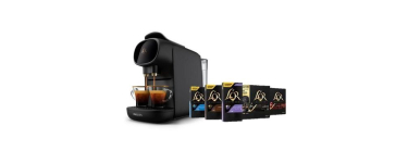 Cdiscount: Machine à café à capsules doubles PHILIPS L'Or Barista Sublime LM9012/65 - Noir + 50 capsules à 79,9